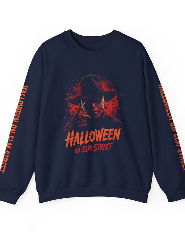 Halloween on Elm Street – Gildan Unisex Crewneck Sweatshirt