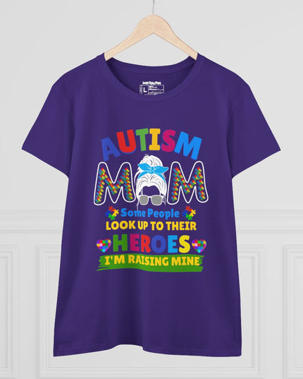 Autism Mom – Women’s Gildan 500L 100% Cotton T-Shirt