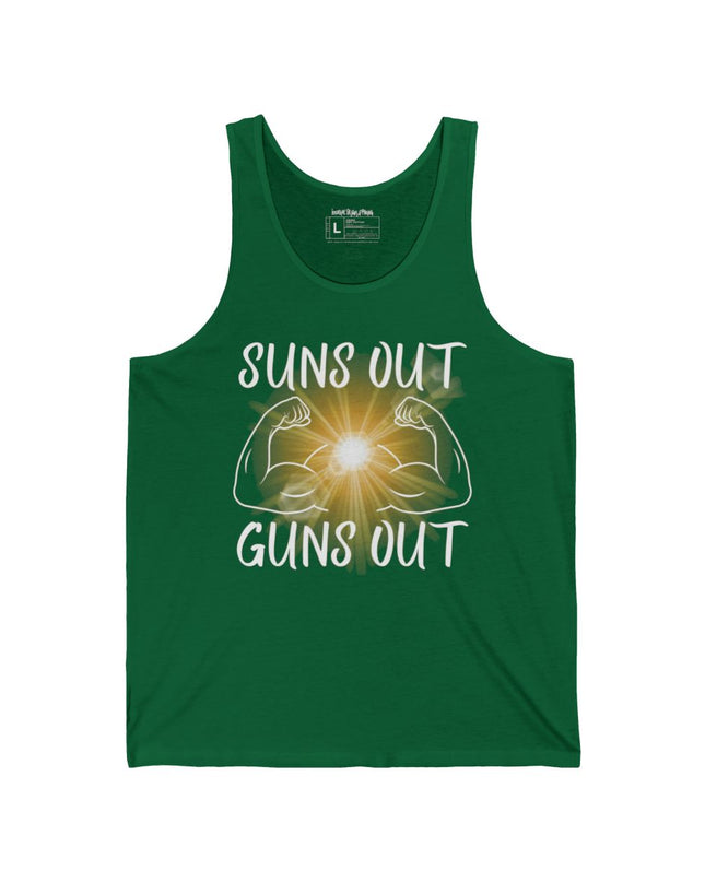 Sun’s Out, Guns Out - Men's Bella+Canvas Jersey Tank Top