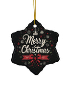 Merry Christmas Bowtie / Snowflake