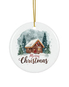 Merry Christmas Snowflakes / Circle