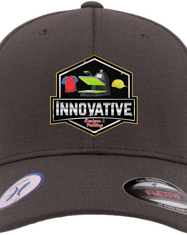 Innovative Designs & Printing Logo - Flexfit Unisex Cool & Dry Sports Hat