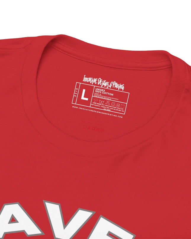 Saved By Grace Through Faith - Adult Gildan Unisex Heavy Cotton T-Shirt
