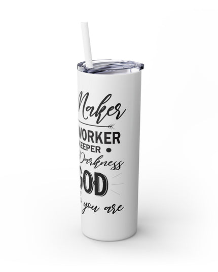 Waymaker - 20oz Stainless Steel Skinny Tumbler with Straw