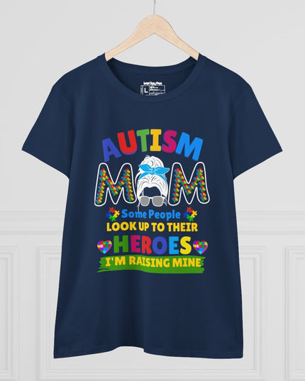 Autism Mom – Women’s Gildan 500L 100% Cotton T-Shirt