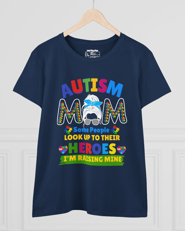Autism Mom – Women’s Gildan 500L 100% Cotton T-Shirt