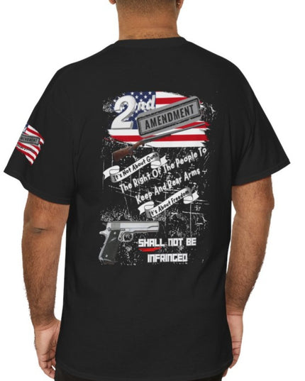 2nd Amendment – “The Right of the People to Keep and Bear Arms Shall Not Be Infringed” - Adult Unisex T-Shirt