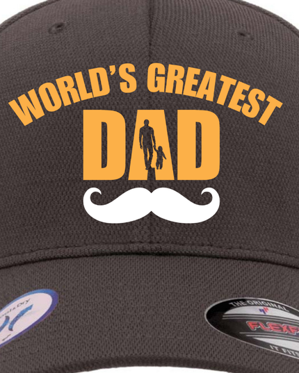 🧢 World’s Greatest Dad Hats – Two Styles, Same Legendary Title