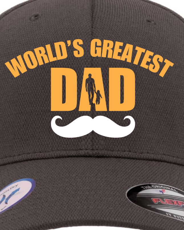 🧢 World’s Greatest Dad Hats – Two Styles, Same Legendary Title