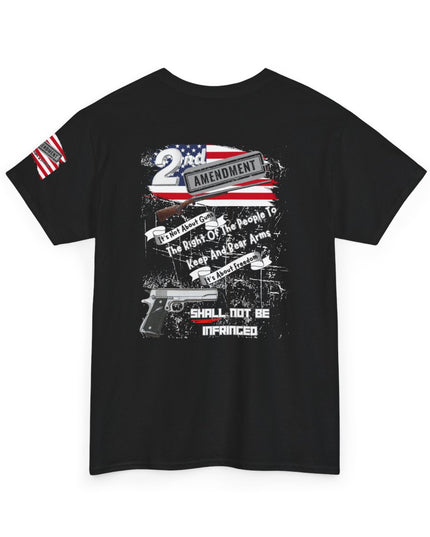 2nd Amendment – “The Right of the People to Keep and Bear Arms Shall Not Be Infringed” - Adult Unisex T-Shirt