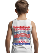 Youth Bella+Canvas Jersey Tank Top / White / S