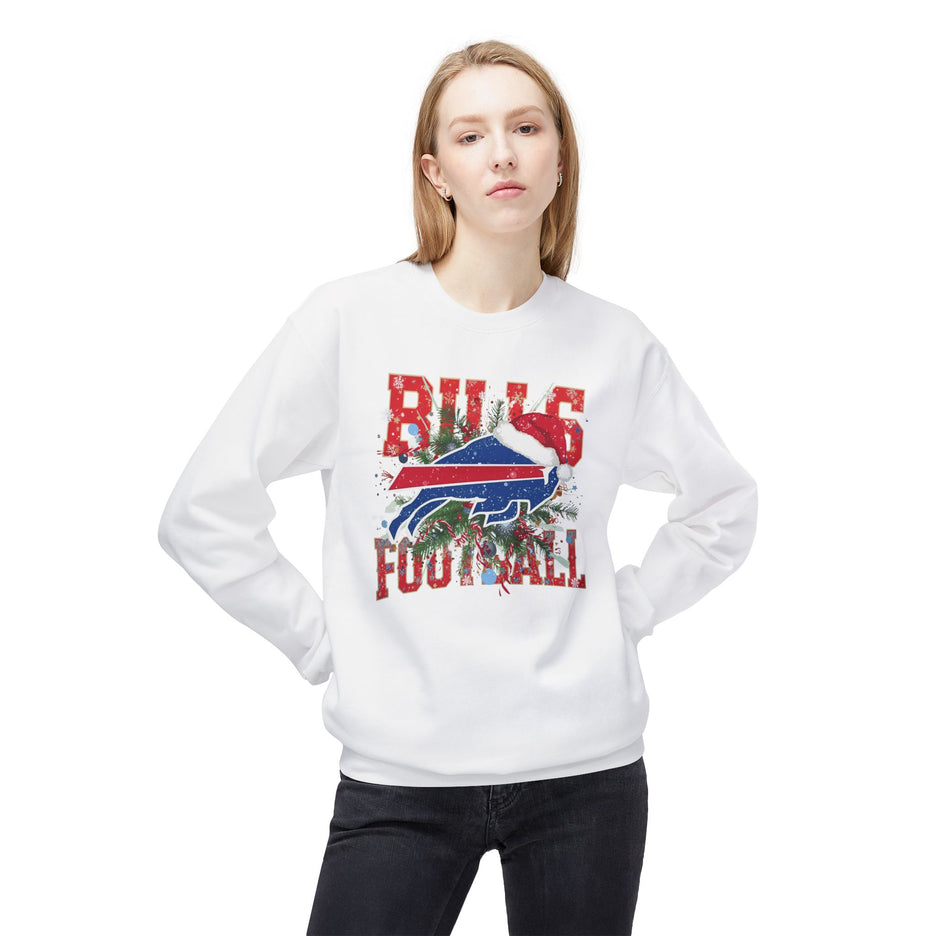 🏈🎄 Buffalo Football Christmas – Gildan Unisex Midweight Softstyle Fleece Collection