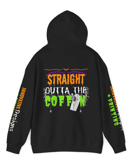 Straight Outta The Coffin - Unisex Heavy Blend Hoodie