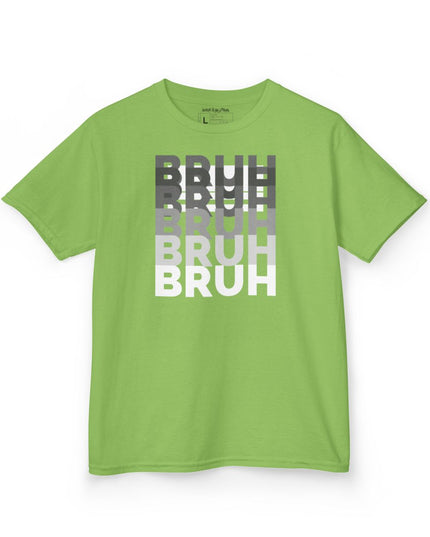 Youth Slang - "Bruh" - Gildan Youth Heavy Cotton T-Shirt