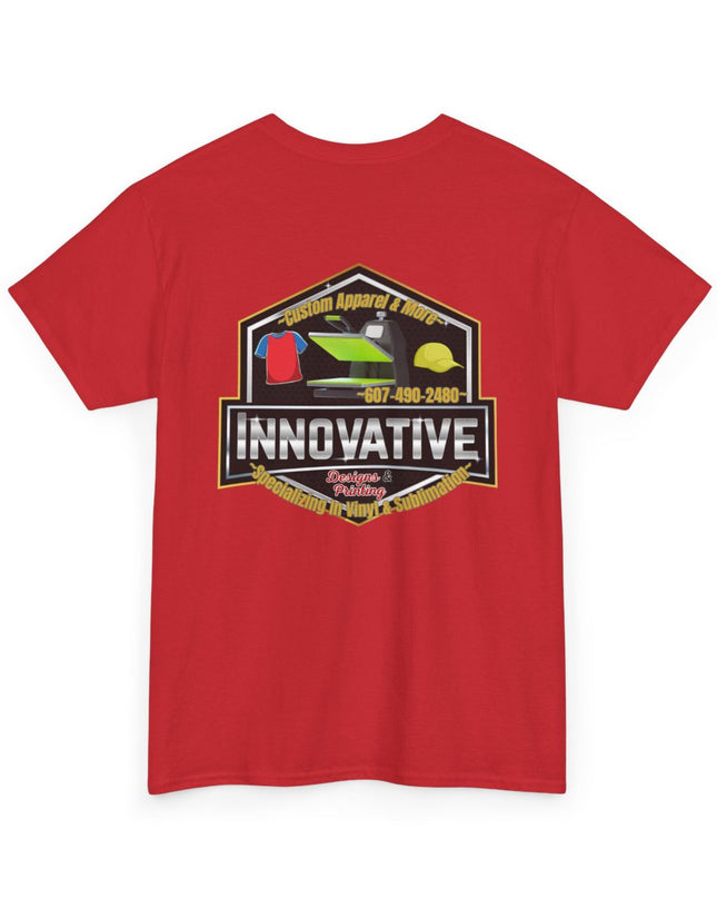 Innovative Designs & Printing Logo T-Shirt - Adult Unisex Heavy Cotton