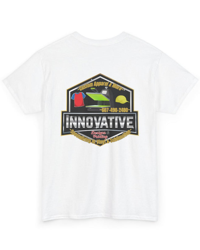 Innovative Designs & Printing Logo T-Shirt - Adult Unisex Heavy Cotton