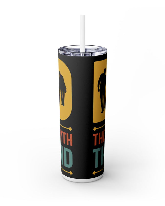 Dad – The Man, The Myth, The Legend – 20oz Skinny Tumbler w/Straw