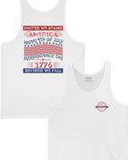 Adult Bella + Canvas Unisex Jersey Tank Top / White / XS