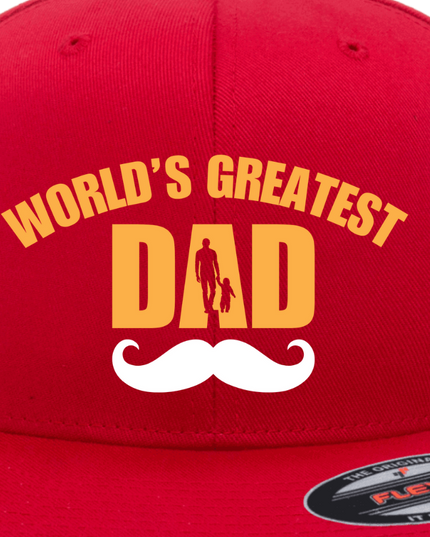 🧢 World’s Greatest Dad Hats – Two Styles, Same Legendary Title
