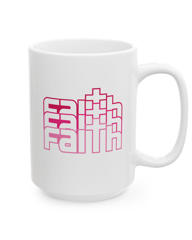 Faith – 11oz & 15oz White Ceramic Mug