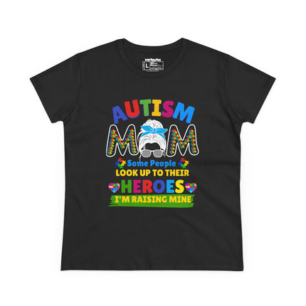 Autism Mom – Women’s Gildan 500L 100% Cotton T-Shirt