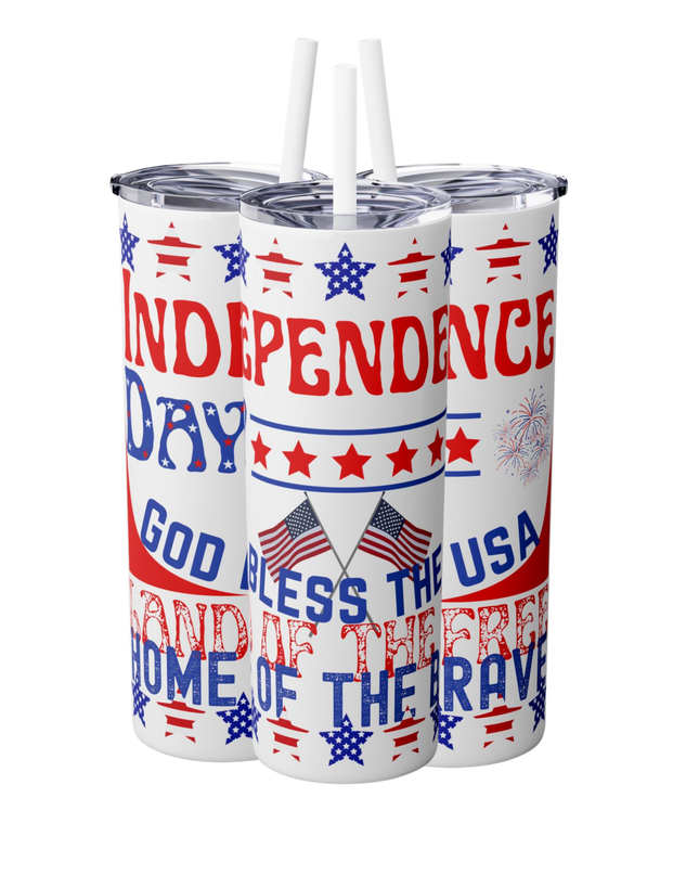 Patriotic Tumbler USA