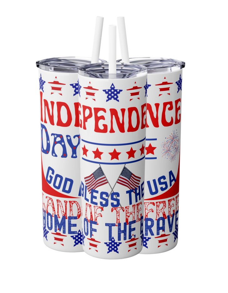 Patriotic Tumbler USA