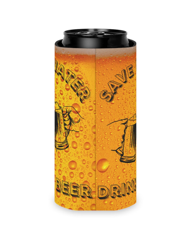 🍺 Save Water, Drink Beer - Koozie Can Cooler (Reg + Slim) 🍺