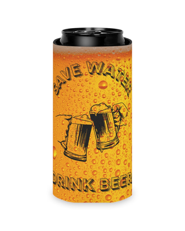 🍺 Save Water, Drink Beer - Koozie Can Cooler (Reg + Slim) 🍺