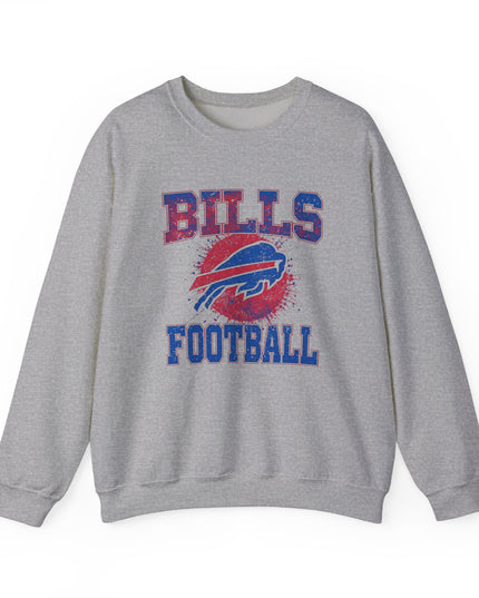 Bills Football (Style 2) – Gildan Unisex Crewneck Sweatshirt