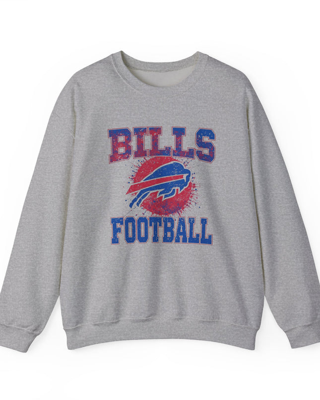Bills Football (Style 2) – Gildan Unisex Crewneck Sweatshirt