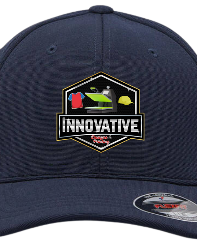 Innovative Designs & Printing Logo - Flexfit Unisex Cool & Dry Sports Hat