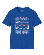 Gildan Unisex Softstyle T-shirt / Royal Blue / S