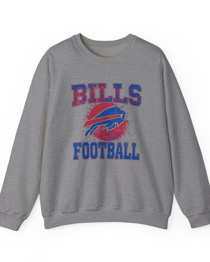 Bills Football (Style 2) – Gildan Unisex Crewneck Sweatshirt