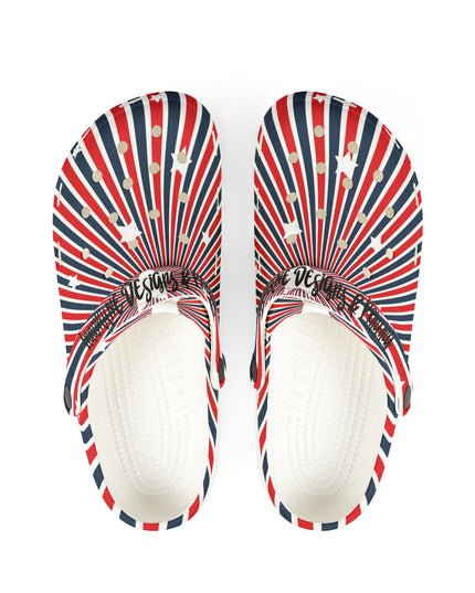 Patriotic Foam Shoes