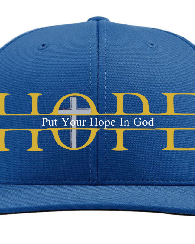 Put Your HOPE In God - Adult Flexfit Unisex Cool & Dry Sports Hat (Polyester)