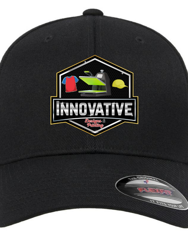 Innovative Designs & Printing Logo - Flexfit Unisex Cool & Dry Sports Hat