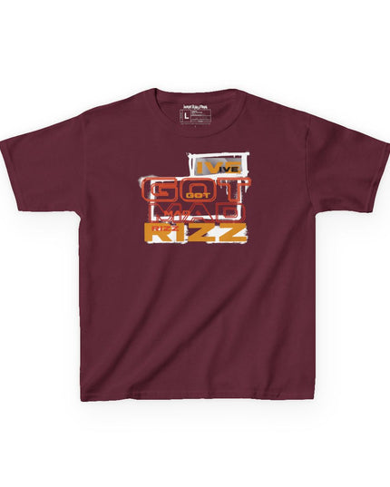 Youth Slang - "Ive Got Mad Rizz" - Gildan Youth Heavy Cotton T-Shirt