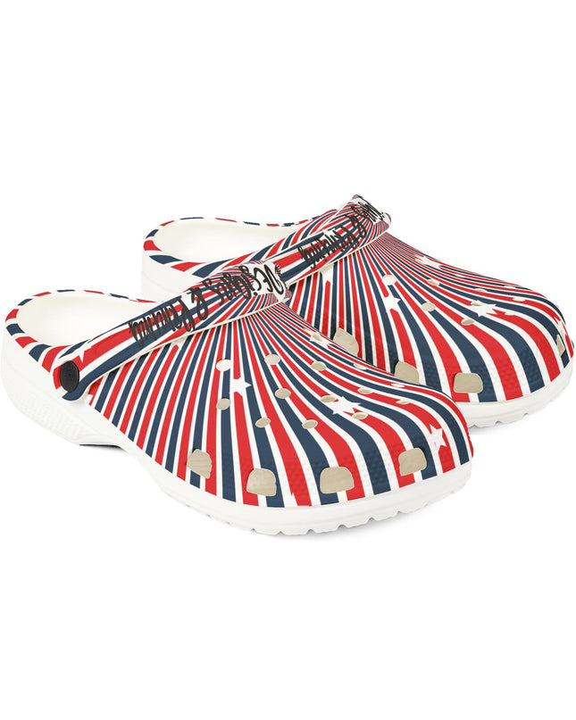 Patriotic Foam Shoes