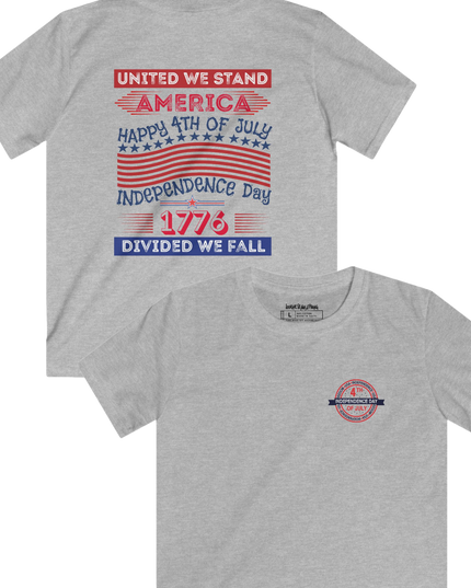 🇺🇸 United We Stand, Divided We Fall - Youth Patriotic Apparel