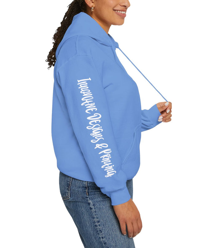 I Wear Blue In March - Colon Cancer Awareness - Unisex Heavy Blend Hoodie