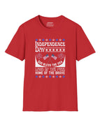 Gildan Unisex Softstyle T-shirt / Red / S