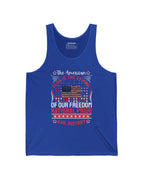 Bella + Canvas Unisex Jersey Tank Top / Royal Blue / XS