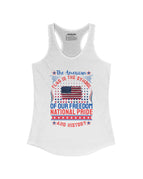 Women's Next Level Ideal Racerback Tank Top / White / XS