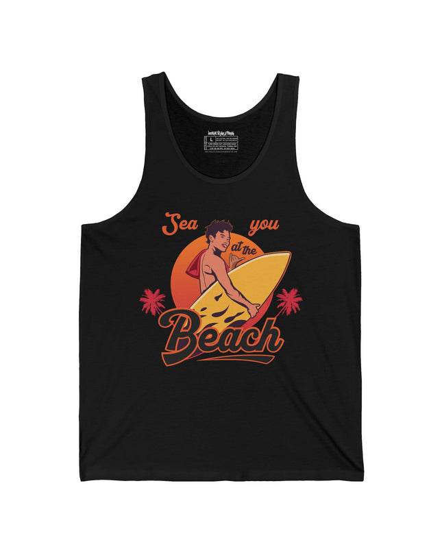 Sea You at the Beach – Bella+Canvas Men’s Jersey Tank Top