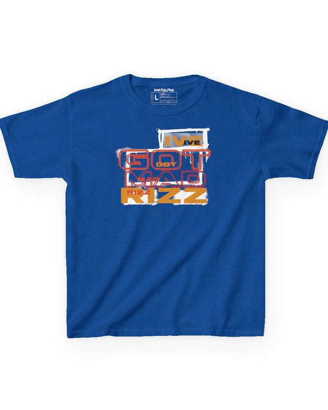 Youth Slang - "Ive Got Mad Rizz" - Gildan Youth Heavy Cotton T-Shirt