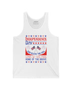Bella + Canvas Unisex Jersey Tank Top / White / XS