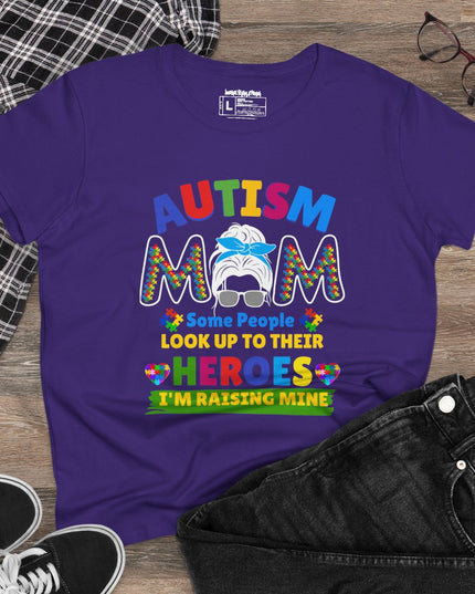 Autism Mom – Women’s Gildan 500L 100% Cotton T-Shirt