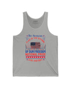 Bella + Canvas Unisex Jersey Tank Top / Athletic Heather / XS