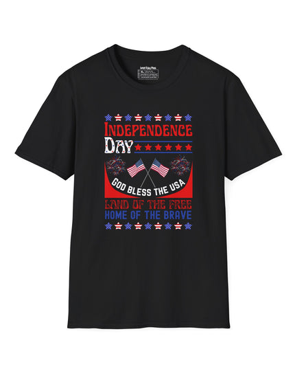 🇺🇸 Independence Day – Adult Unisex - Land of the Free, Home of the Brave